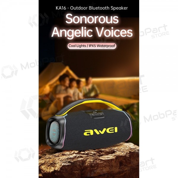 Bluetooth přenosný reproduktor Awei KA16 60W černá