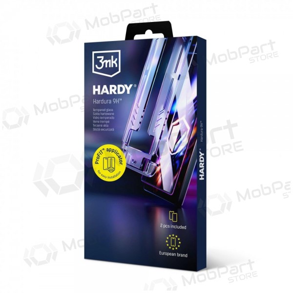 Apple iPhone 16 Pro, 17 ochranné sklo - 3mk Hardy Hardura 9H