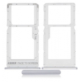 Xiaomi Redmi Note 10 5G SIM držák karty (stříbrný)