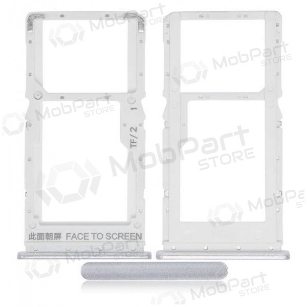 Xiaomi Redmi Note 10 5G SIM držák karty (stříbrný)