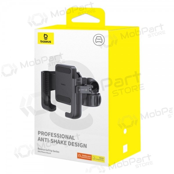 Telefono laikiklis dviračiui Baseus GoTrip Series Bike Phone Mount Cluster černá C40572301111-00