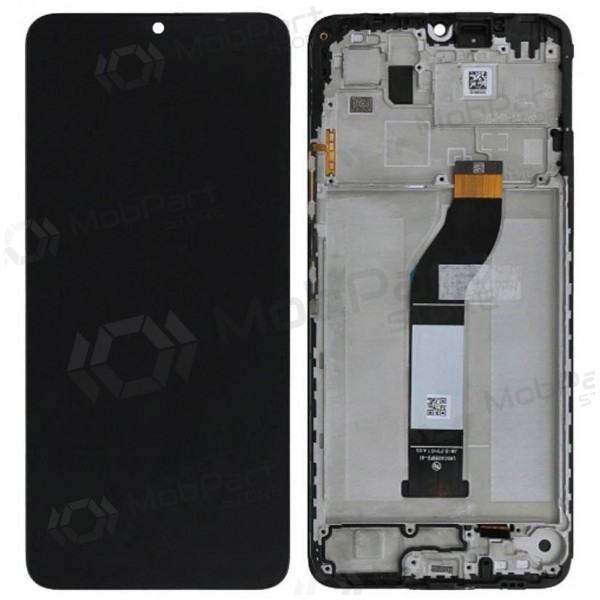 Xiaomi Redmi 13C 5G displej (černá) (s rámem) (originál)