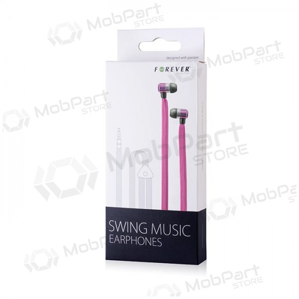 Handsfree Forever Swing Music 3,5mm (růžový)