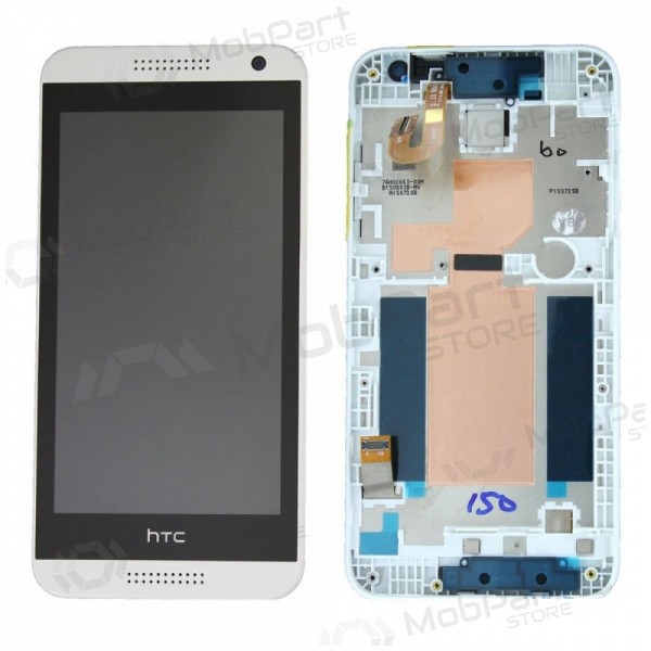 HTC Desire 610 displej (bílý) (s rámem) (service pack) (originál)