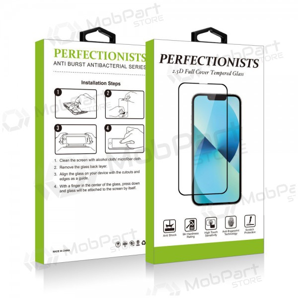 LCD apsauginis stikliukas 2.5D Perfectionists Xiaomi 13T/13T Pro černá