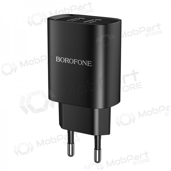 Nabíječka Borofone BN2 2xUSB 2.1A (černá)
