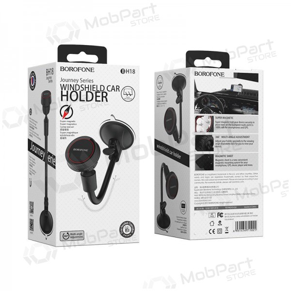 Automobilinis Univerzální telefono laikiklis Borofone BH18, flexible leg, magnetic