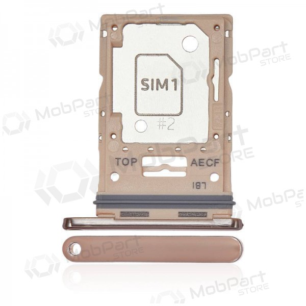 Samsung A536 Galaxy A53 5G SIM držák karty (Awesome Peach) (service pack) (originál)