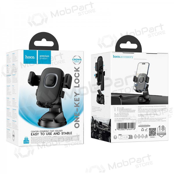 Držák telefonu do auta Hoco H76 (dashboard) černá