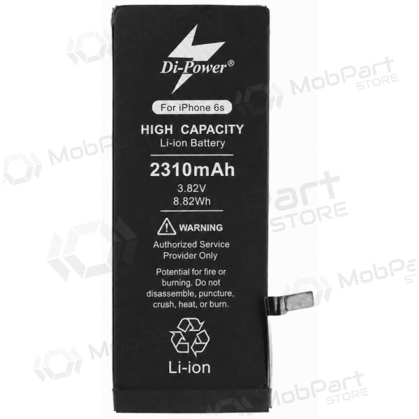 Baterie Apple iPhone 6s, akumulátor Di-Power 2310 mAh (zvýšená kapacita)