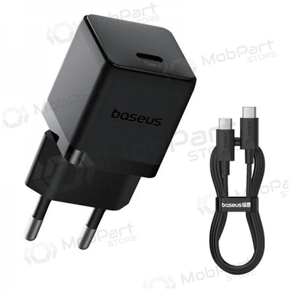Nabíječka Baseus Palm 20W USB-C + USB-C to USB-C cable 1.0m černá P10111602113-01