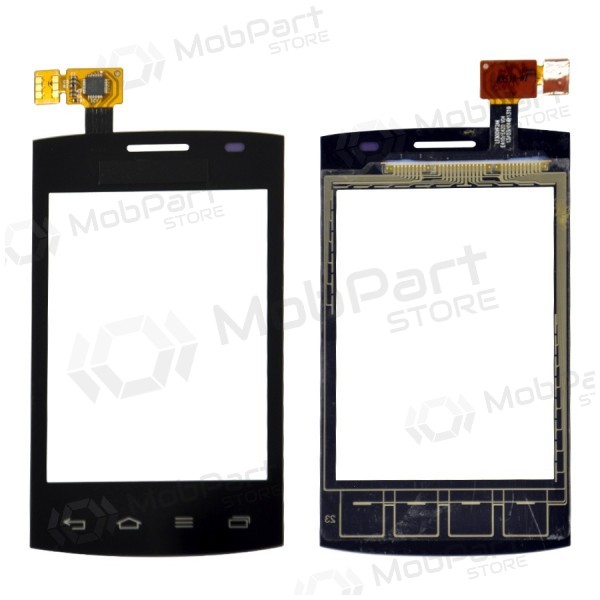 LG E410 (L1-2) touchscreen (s rámem) (černá)
