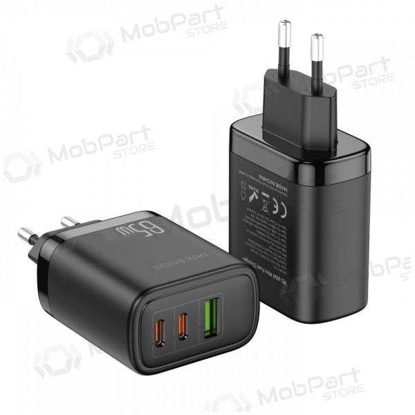 Nabíječka Dux Ducis C110 2xPD + Quick Charge 3.0 (černá)