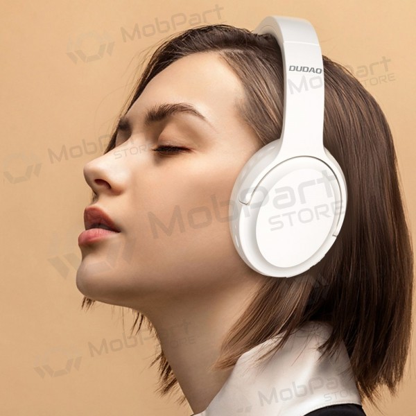 Bezdrátová sluchátka s mikrofonem Dudao X22Pro Bluetooth USB-C bílá