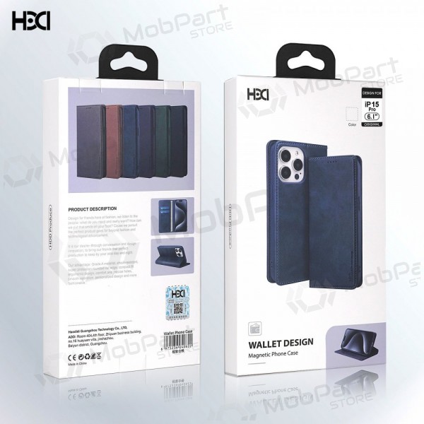 Pouzdro / kryt HDD Magnetic Wallet Case Samsung A057 A05s černá