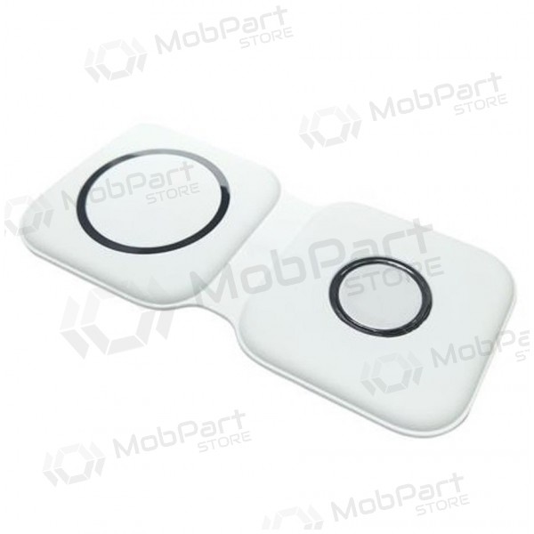 Nabíječka bezdrátový 2in1 Smart Phone, Watch (bílý)