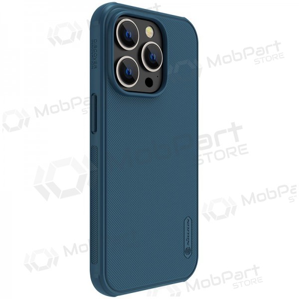 Obal na Apple iPhone 14 Plus - Nillkin Frosted Shield (modrý)