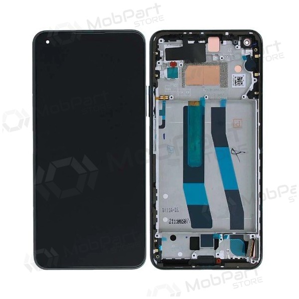 Xiaomi 11 Lite 5G NE displej (černá) (s rámem) (originál)