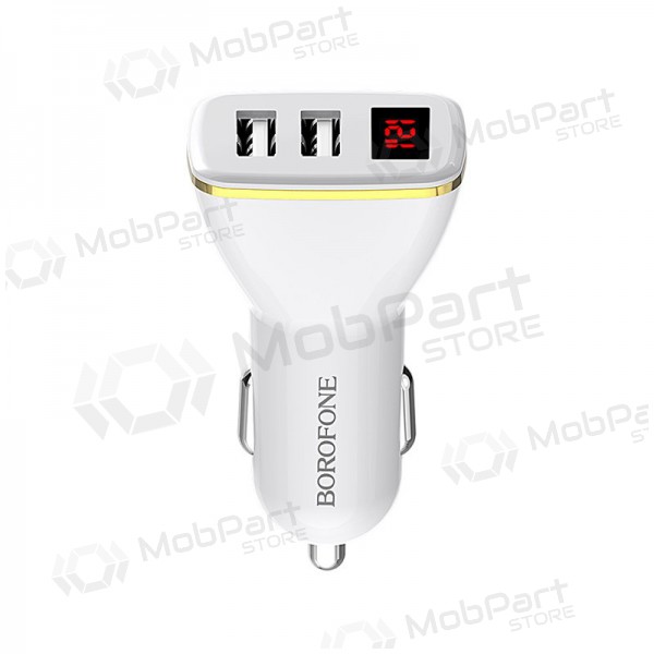 Nabíječka automobilinis Borofone BZ11 x 2 USB (2.1A) (černá)