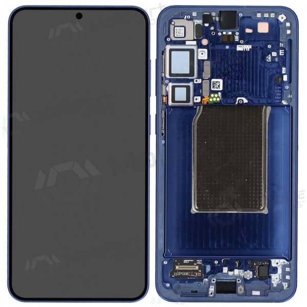Samsung Galaxy S25+ displej (tmavě modrá) (s rámečkem) (assembled service pack)