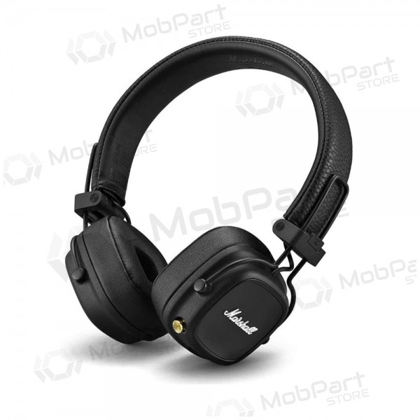 Bezdrátová sluchátka s mikrofonem Marshall Major IV Bluetooth černá