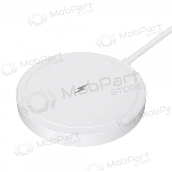 Bezdrátová nabíječka MagSafe Blue Star Charing Pad 15 W s kabelem USB-C bílá