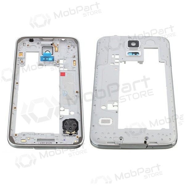 Samsung G900F S5 vnitřní rám (stříbrný)
