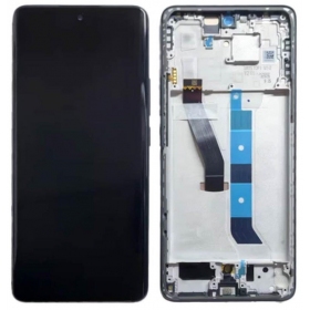 Displej pro Xiaomi Redmi Note 15 5G (černý) (s rámečkem) (originální)