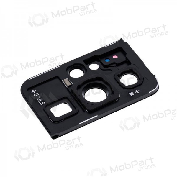 Samsung Galaxy S21 Ultra 5G sklo kamery (černá) (s rámem)