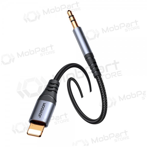 Audio kabel Joyroom SY-A06 Lightning to 3,5mm 1.2m černá