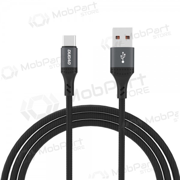 USB-C kabel Dudao L3ST USB-A na USB-C 3 m 5A černý
