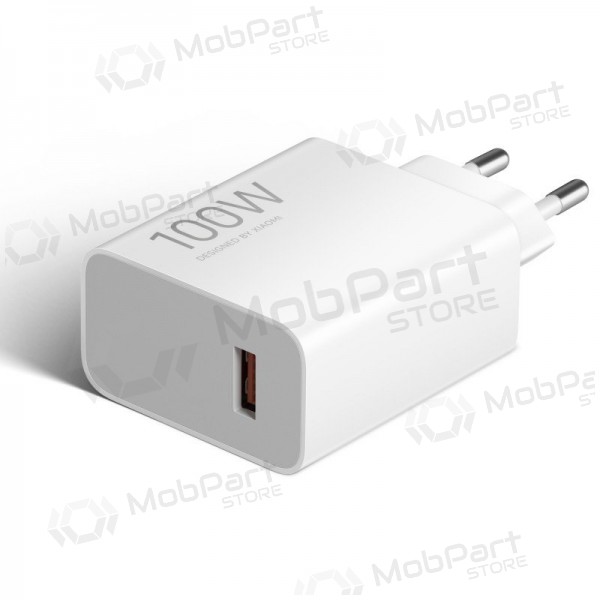 Nabíječka telefonu Xiaomi Charging Combo BHR095VEU 100 W USB-A s kabelem USB-C bílá