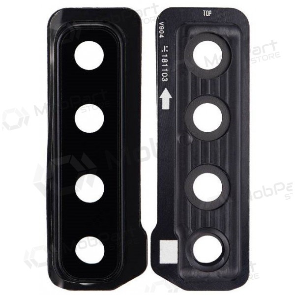 Samsung Galaxy A9 2018 sklo kamery (s rámem) (černá)