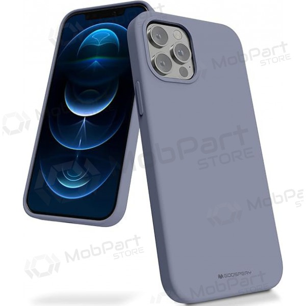 Obal na Apple iPhone 11 Pro Mercury - Silicone Case (levandově šedá)