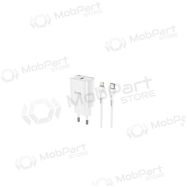 Nabíječka Hoco N14 Smart Charging PD20W Type-C to Lightning (bílý)