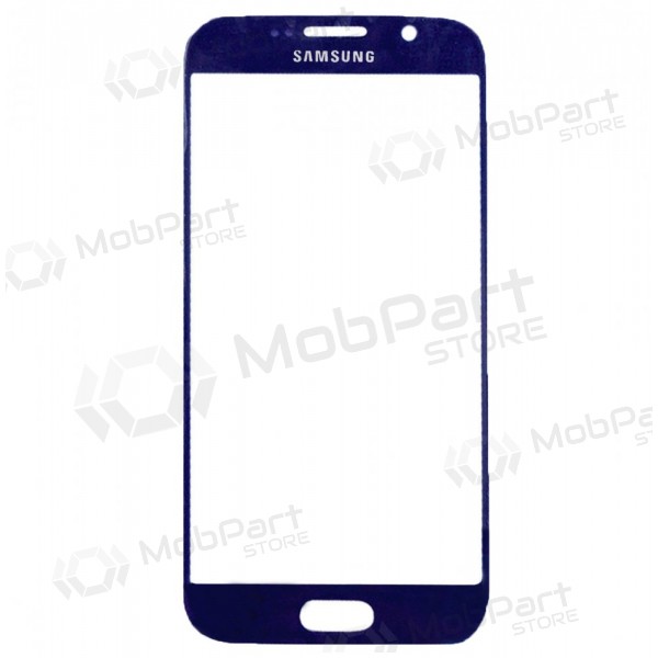 Samsung G920F Galaxy S6 Sklo obrazovky (modrý) (for screen refurbishing)