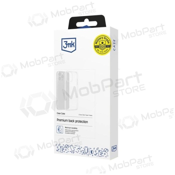 Samsung Galaxy A37 obal - 3MK Clear Case (průhledný)
