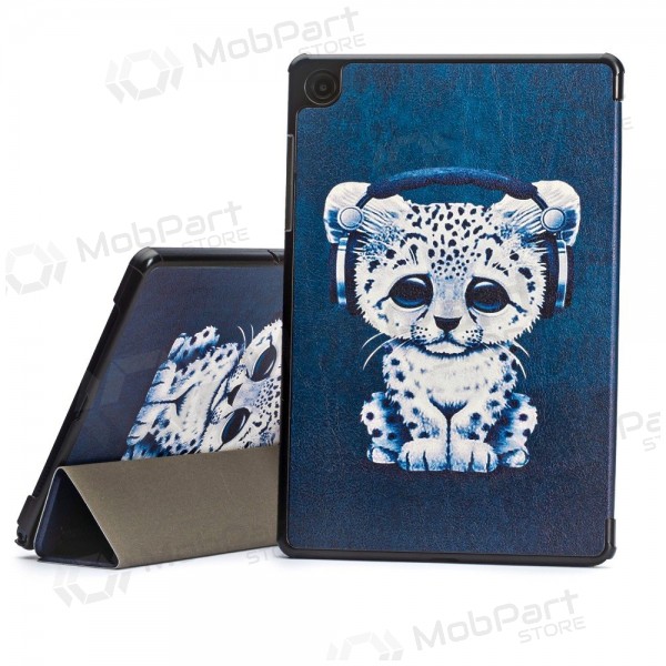 Samsung Galaxy Tab A9+, Tab A11+ obal - Smart Leather (sad cat)