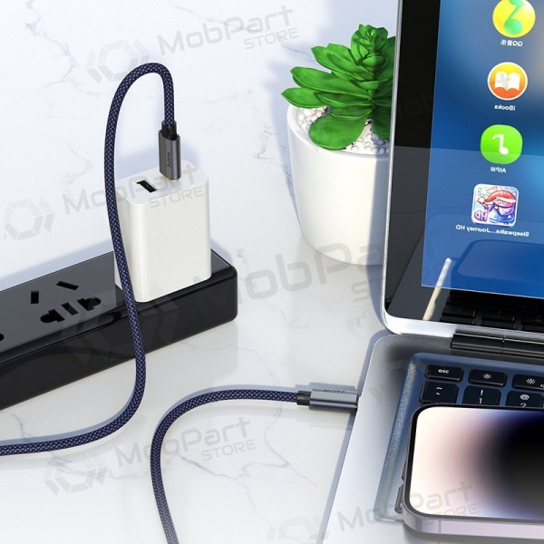 USB-C kabel Hoco U134 USB-C na USB-C 1.8 m 240 W černý