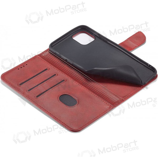 Obal Apple iPhone 16e -Wallet Case- (červený)