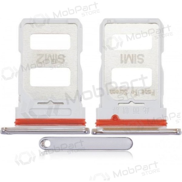 Xiaomi Mi 11i / Poco F3 SIM držák karty (stříbrný) (service pack) (originál)