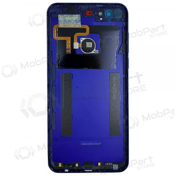 Huawei Y7 2018 zadní kryt baterie (modrý) (použitý grade A, originál)