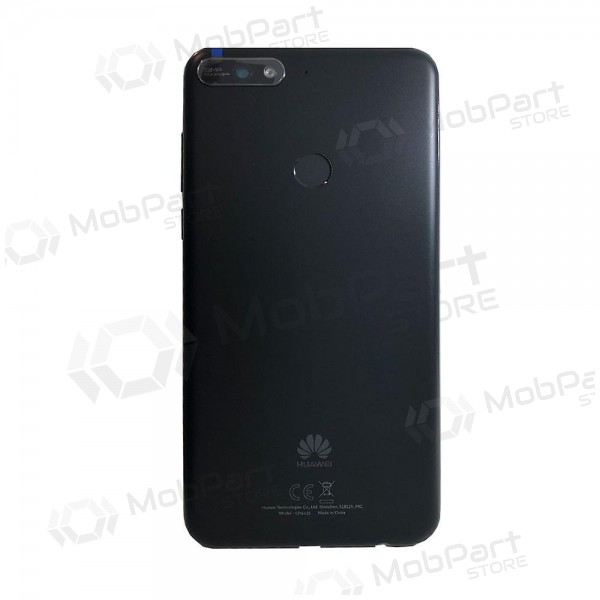 Huawei Y7 Prime 2018 zadní kryt baterie (černá) (použitý grade B, originál)