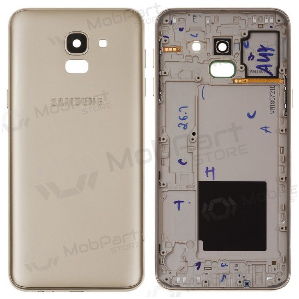 Samsung J600 Galaxy J6 2018 zadní kryt baterie (zlatý) - Premium