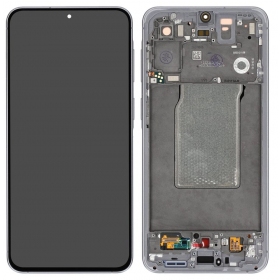 Samsung Galaxy A57 5G displej (šedý) (s rámečkem) (Premium)