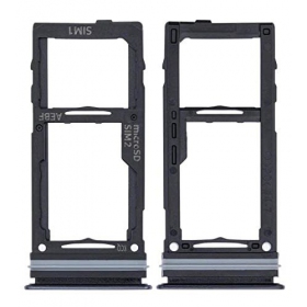 Samsung M526 Galaxy M52 5G SIM držák karty (černá) (service pack) (originál)