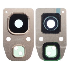 Samsung Galaxy A3 (2017), A5 (2017), A7 (2017) sklo kamery (zlatý)