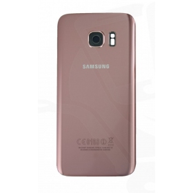 Samsung G930F Galaxy S7 zadní kryt baterie růžový (rose pink) (použitý grade A, originál)