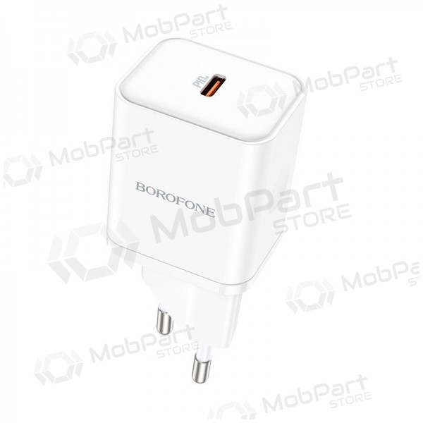 Nabíječka buitinis Borofone BN6 Type-C PD+QC3.0 20W, bílý