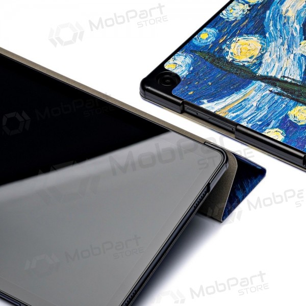 Samsung Galaxy Tab A9+, Tab A11+ obal - Smart Leather (starry night)